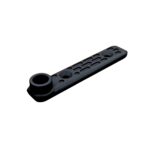15P QD Receiver Side Grip Panel - Aluminum - Black